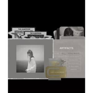 Taylor Swift Tortured Poets Department Collectors Edition Albatross CD&Bookmark